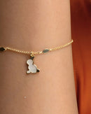 The Whimsical Rabbit Charm Bracelet