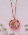 Rose Gold-Tone Capricorn Constellation Chain