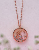Rose Gold-Tone Capricorn Constellation Chain