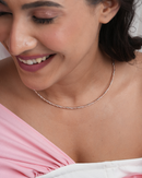 Interwoven Mesh Choker 2 Layer