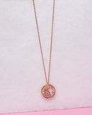 Rose Gold-Tone Capricorn Constellation Chain