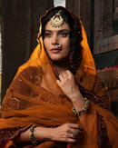 Traditional Meenakari Kundan and Pearl Animal Bangles