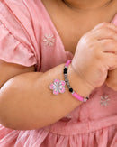 Sakura Bloom Beaded Bracelet