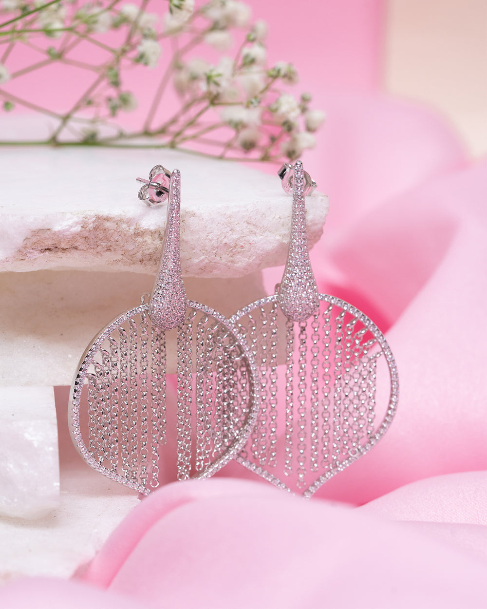 Feather Rope Earrings