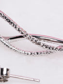 Intertwined Hoop Earrings