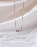 Rose Gold Maa Pendant Chain