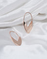 Modern Minimalist V-Shape Drop Earrings