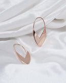 Modern Minimalist V-Shape Drop Earrings