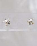 Delicate Ginkgo Leaf Enamel