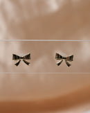 Mini Bow Stud Earrings