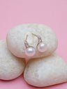 Modern Pearl Drop studs