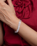 Crystal Bloom Tennis Bracelet