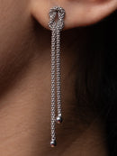 Knotted Chain Earrings