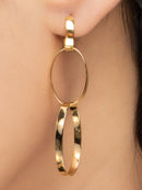 Golden Loop Earrings