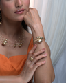 Solara Wave Cuff Bracelet