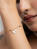 The Whimsical Squirrel Charm Bracelet