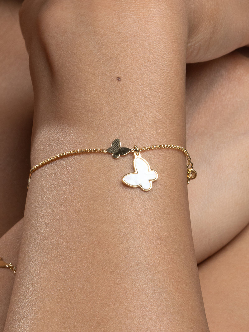 Butterfly Charm Bracelet