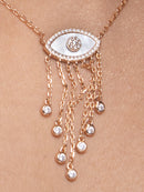 Evil Eye Cloud Dangle Chain