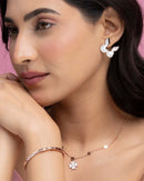 Celestial Multi-flower Chain Without Earrings