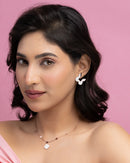 Half butterfly celestial earrings