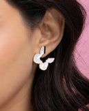 Half butterfly celestial earrings