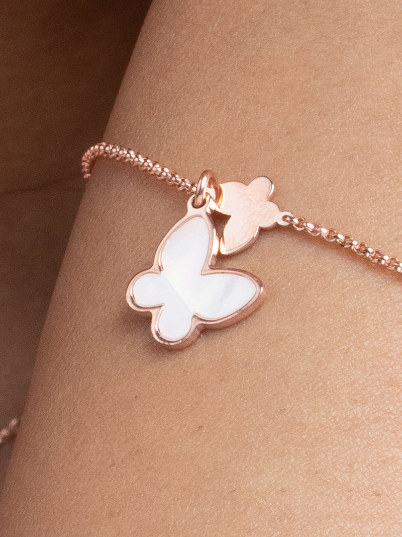 Butterfly Charm Bracelet