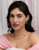 Interwoven Mesh Choker 3 Layer