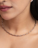 Interwoven Mesh Choker 3 Layer