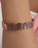 Silver Weave Cuff Bracelet