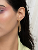Oversized Sculptural Resin Hoop Earrings