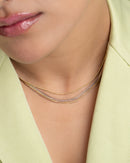 Five Line Multi Colored Chain