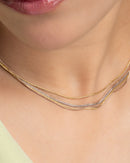 Five Line Multi Colored Chain