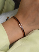 Enamel Clasp Adjustable Bracelet