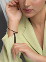 Enamel Clasp Adjustable Bracelet