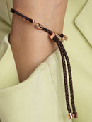 Enamel Clasp Adjustable Bracelet