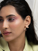 Fan Twisted Earrings