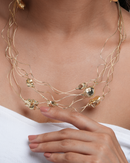 Brushed Coil Bar Chain