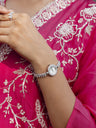 Crystal Pavé Bracelet Watch