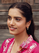 Marquise Flower Drop Earrings