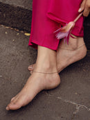 Popcorn Beaded Anklet