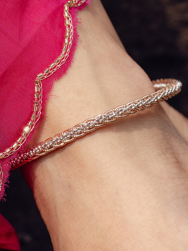 Solid Twisted Anklet