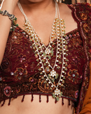 Maharani 3 Layer Long Necklace