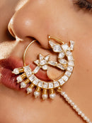 Clip-On Kundan Bridal Nath
