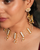 Rajkumari Pearl Cascade Necklace