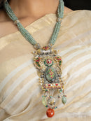 Dual-Tone Animal Motif Statement Pendant