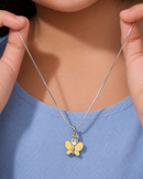 Sunshine Butterfly Pendant Chain