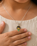 Kokeshi Doll Pendant Chain