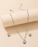 Hello Kitty Rainbow Beaded Pendant Chain
