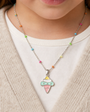 Sweet Scoop Ice Cream Pendant Chain